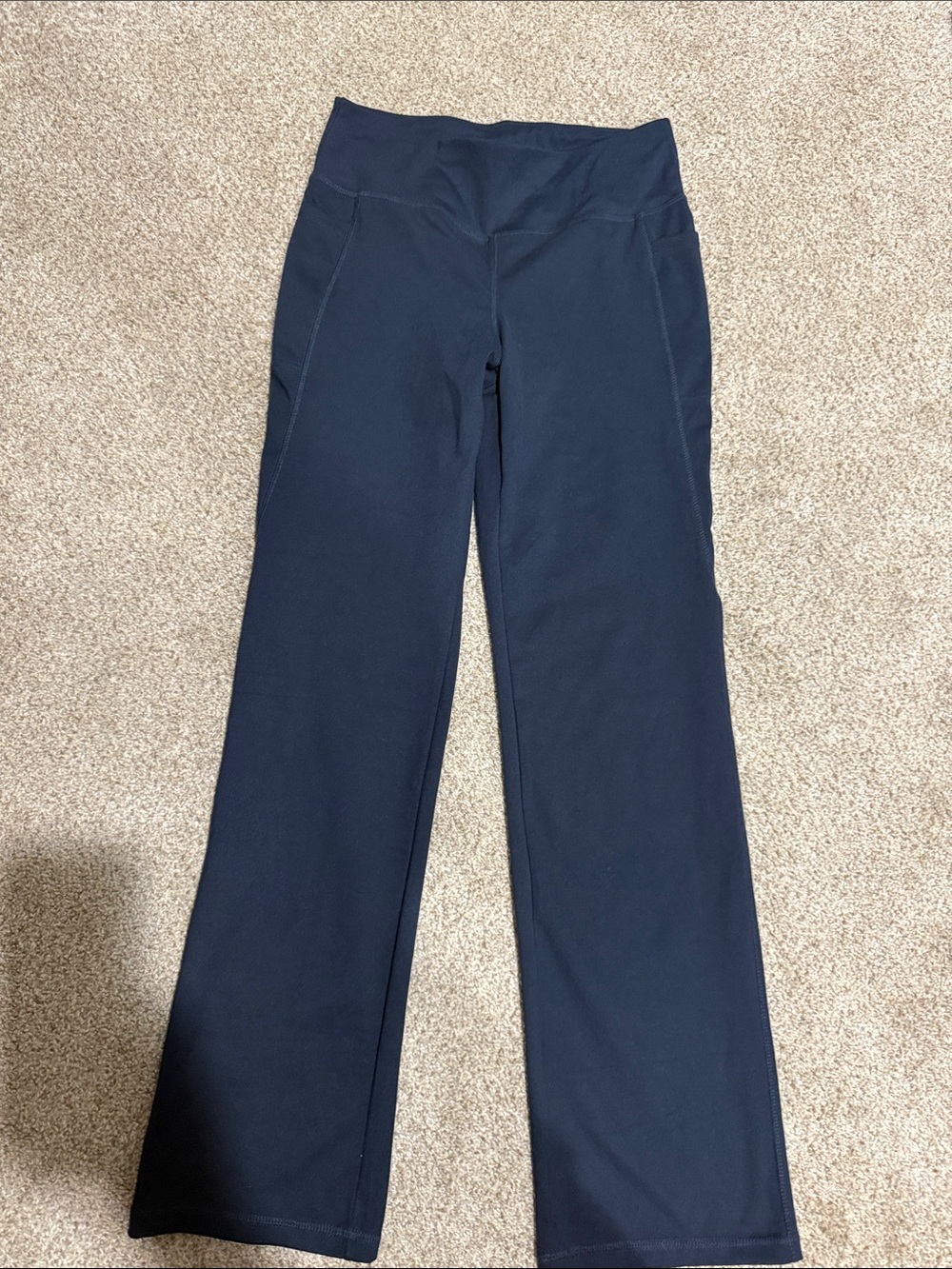 Jockey Navy Girls' Bootcut Leggings